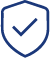 logo de escudo con check